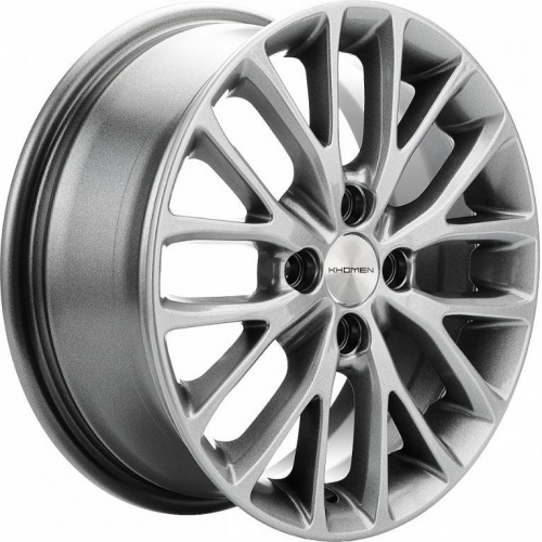 Khomen KHW 1506 6x15 4*100 ET37 DIA60.1 G-Silver Литой