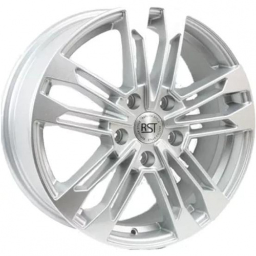 RST R167 7x17 5*120 ET55 DIA65.1 Silver Литой