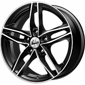 iFree Moskva 6.5x16 5*100 ET48 DIA56.1 Блэк Джек Литой