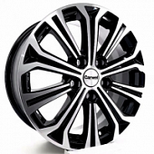 Carwel Кудро 6.5x16 5*108 ET50 DIA63.3 BL Литой