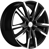 Khomen KHW 1905 7.5x19 5*108 ET36 DIA65.1 Black-FP Литой