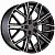 Khomen KHW 2101 9.5x21 5*114.3 ET40 DIA64.1 Black-FP Литой