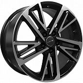 Khomen KHW 1815 8x18 5*114.3 ET40 DIA64.1 Black-FP Литой