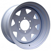 IKON MG85 8x16 6*139.7 ET-19 DIA110.5 White Штампованный