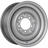 Kronprinz УАЗ-450 6x15 5*139.7 ET22 DIA108.6 Silver Штампованный