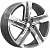 Скад KP004 7.5x19 5*114.3 ET50 DIA67.1 Diamond gloss graphite Литой
