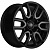 Khomen KHW 1723 8x17 6*139.7 ET45 DIA93.1 Black Литой