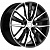 Khomen KHW 1807 8x18 5*108 ET46 DIA63.3 Black-FP Литой