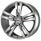 MAK Zenith 8x17 5*108 ET35 DIA72.3 Hyper Silver Литой
