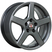 Alcasta M62 6.5x16 5*100 ET38 DIA57.1 Graphite Литой