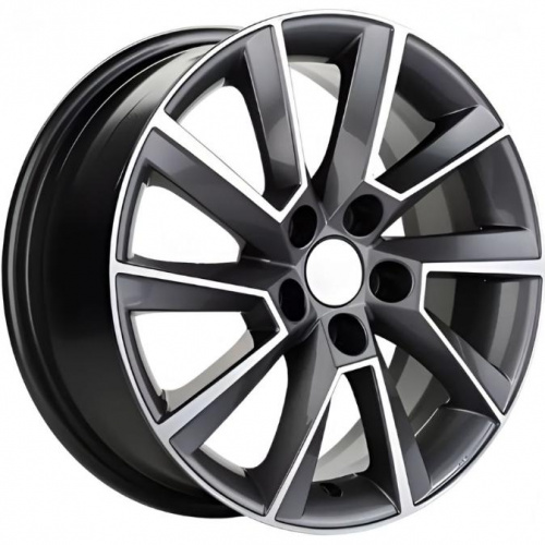 Khomen KHW 1604 6x16 5*105 ET39 DIA56.6 Gray-FP Литой