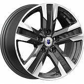 K&K Висмут 7x16 5*114.3 ET35 DIA66.1 Алмаз черный Литой