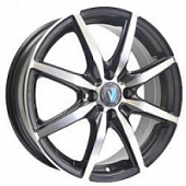 Venti 1615 6.5x16 5*110 ET38 DIA65.1 BL Литой