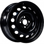 Trebl 64E45H 6x15 4*114.3 ET45 DIA67.1 Black Штампованный