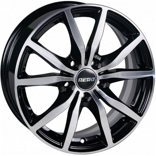 Aero V2057 6.5x15 5*100 ET38 DIA57.1 BFP Литой
