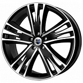 K&K Атлас 8.5x20 5*114.3 ET45 DIA64.1 Алмаз черный Литой