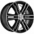 X'trike X-124 7.5x17 6*139.7 ET25 DIA106.1 BKFP Литой