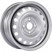 Trebl 53A43C P 5.5x14 4*100 ET43 DIA60.1 Silver Штампованный