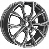 Khomen KHW 1907 7.5x19 5*108 ET36 DIA65.1 Gray-FP Литой