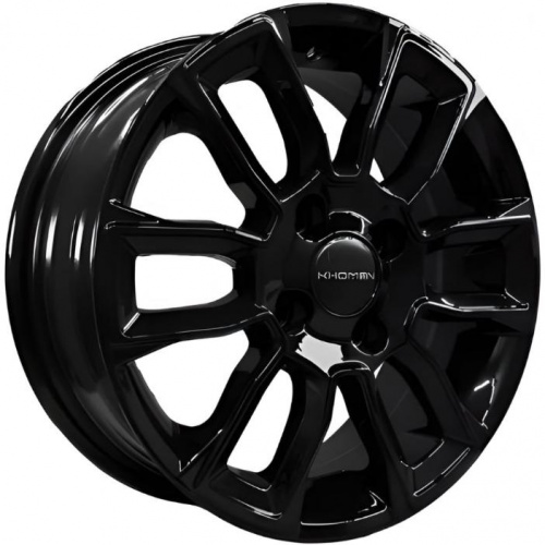 Khomen KHW 1406 5.5x14 4*100 ET38 DIA67.1 Black Литой