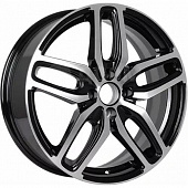Carwel Виви 6.5x17 4*100 ET43 DIA60.1 AB Литой