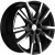 Khomen KHW 1905 7.5x19 5*108 ET36 DIA65.1 Black Литой