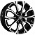 Khomen KHW 1605 6.5x16 5*110 ET46 DIA63.3 Black-FP Литой