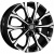 Khomen KHW 1605 6.5x16 5*110 ET46 DIA63.3 Black-FP Литой Khomen KHW 1605 6.5x16 5*110 ET46 DIA63.3 Black-FP Литой