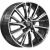 Скад КР010 7.5x18 5*108 ET36 DIA65.1 Алмаз черный Литой