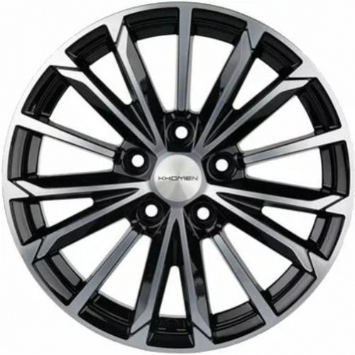 Khomen KHW 1611 6.5x16 5*112 ET39.5 DIA66.6 Black-FP Литой