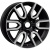 Khomen KHW 1723 8x17 6*139.7 ET46 DIA67.1 Black-FP Литой Khomen KHW 1723 8x17 6*139.7 ET46 DIA67.1 Black-FP Литой