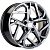 Khomen KHW 1716 7x17 5*108 ET40 DIA54.1 Gray Литой