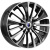 Скад Flanker 6.5x17 5*114.3 ET50 DIA67.1 Алмаз черный Литой