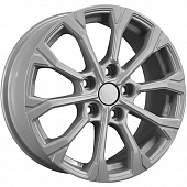 Khomen KHW 1605 6.5x16 5*112 ET46 DIA57.1 F-Silver Литой