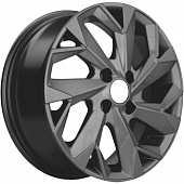 Khomen KHW 1402 5.5x14 4*98 ET35 DIA58.6 Gray Литой