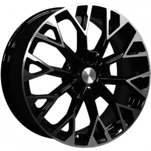 Khomen KHW 1718 7x17 5*114.3 ET48.5 DIA67.1 Black-FP Литой
