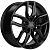 Khomen KHW 1708 6.5x17 5*114.3 ET37 DIA66.6 Black Литой