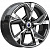 K&K Кайан 7.5x18 5*114.3 ET45 DIA67.1 Алмаз черный Литой