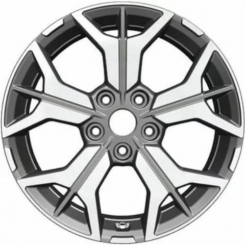 Khomen KHW 1715 7x17 5*114.3 ET39 DIA60.1 Gray-FP Литой