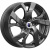 K&K Палермо 6.5x16 5*100 ET42 DIA57.1 Алмаз черный Литой K&K Палермо 6.5x16 5*100 ET42 DIA57.1 Алмаз черный Литой