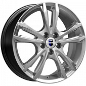 K&K Samara 6x16 5*100 ET40 DIA67.1 Дарк платинум Литой