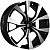 Khomen KHW 1906 7x19 5*108 ET36 DIA65.1 Black-FP Литой